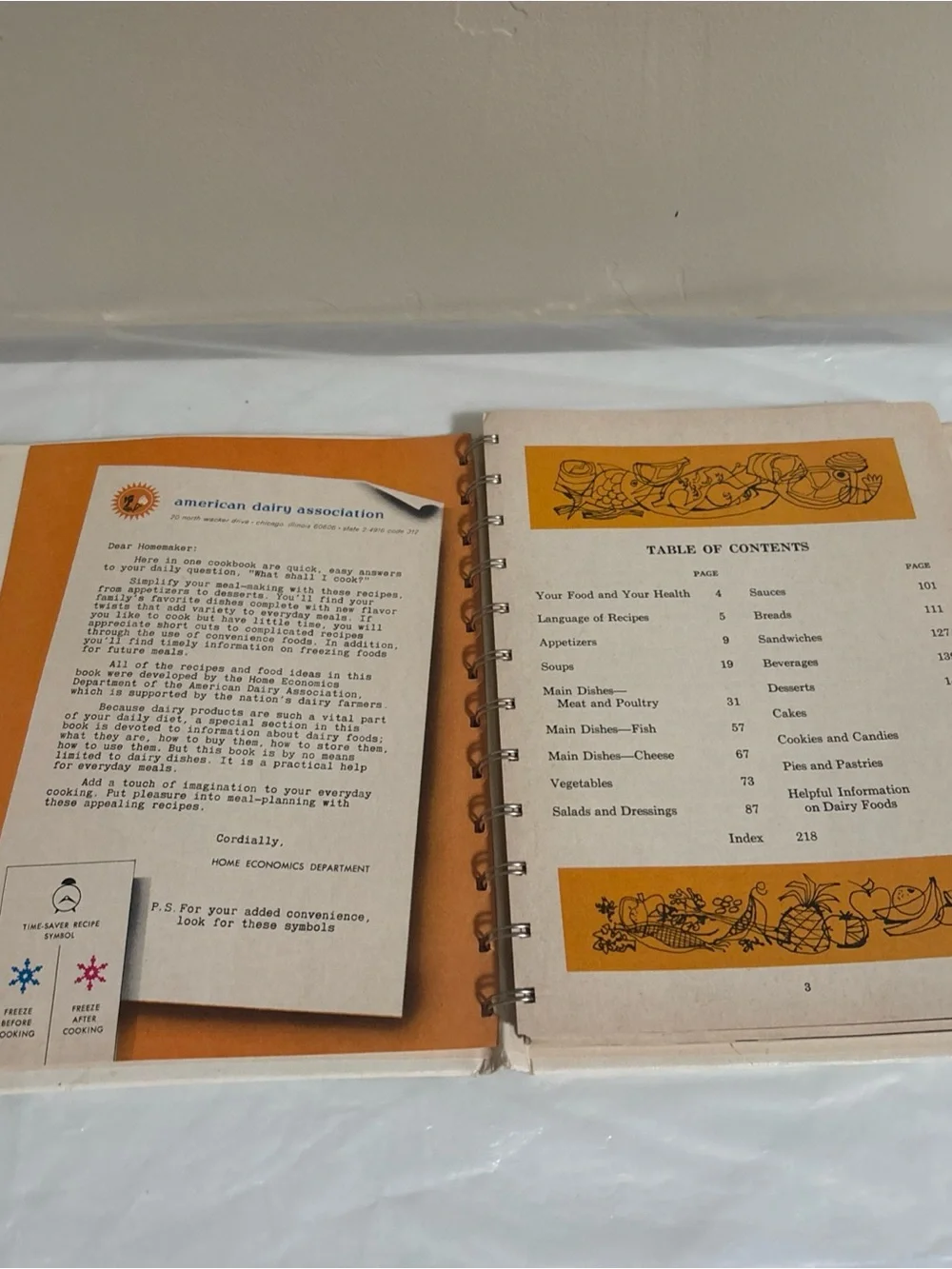1966 American Dairy Association Modern Approach to Everyday Cooking HC Cookbook